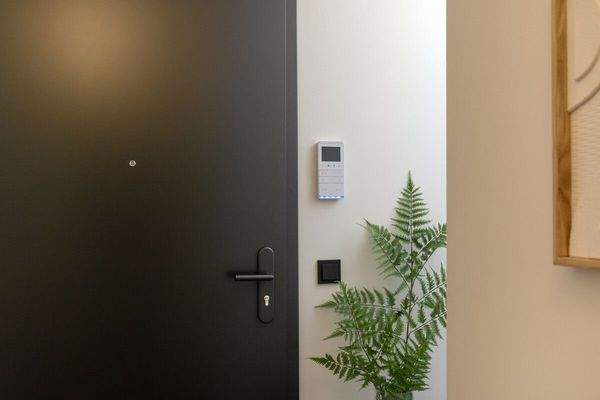 Linienklarer Eingangsraum