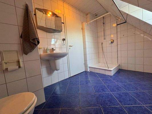 Badezimmer Spitzboden