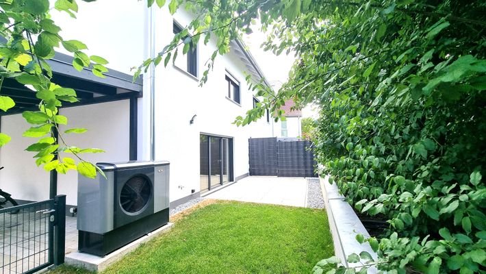 Terrasse-Rasen