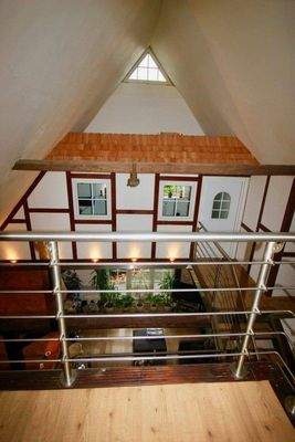 Blick zum Wohnbereich