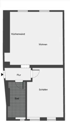 Grundriss Wohnung EG rechts