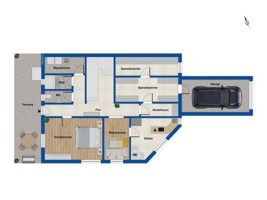 Grundriss Erdgeschoss