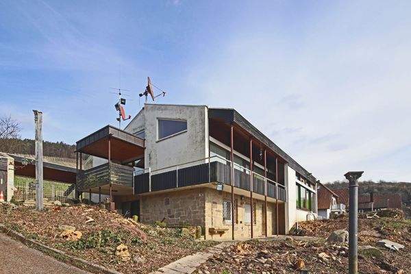 Hausansicht Seitenansicht