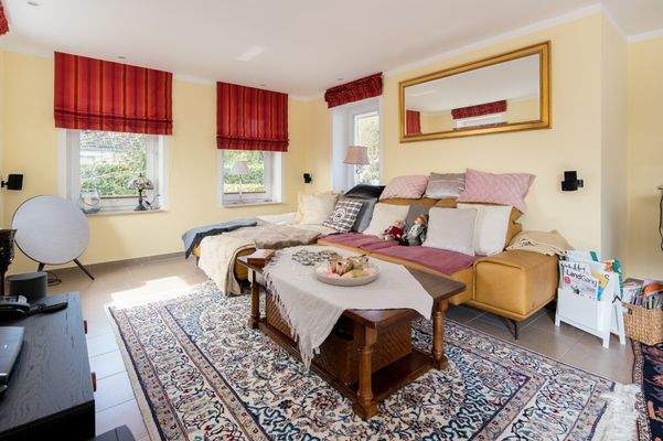 Sofaecke im Wohnzimmer