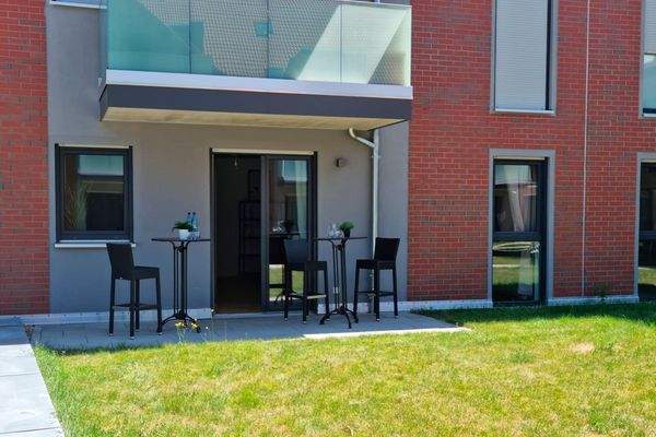 Musterwohnung Terrasse