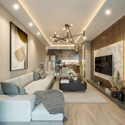 Newly-Built Flats Walking Distance of the Sea in Tömük Mersin