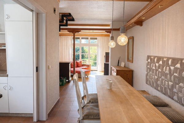 Essbereich gegenüber der Küche