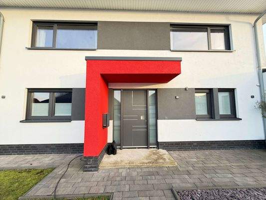 Überdachter Hauseingang