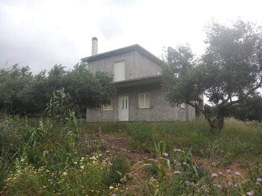 Kreta, Trachilos: Investitionsprojekt - 3 Rohbau-Villen zu verkaufen