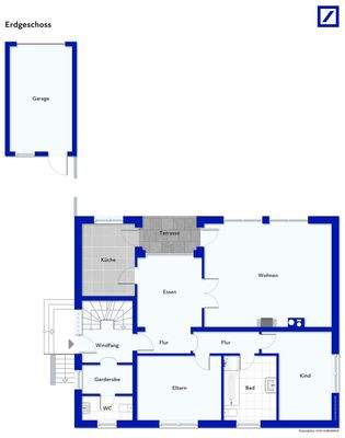Grundriss Erdgeschoss
