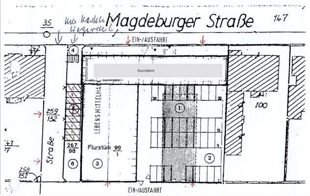 Lageplan PKW-Stellplätze