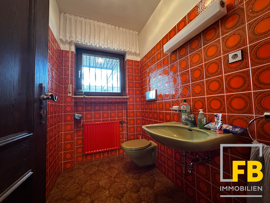 Obergeschoss: Gäste-WC