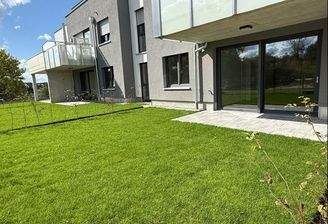 Terrasse und Gartenanteil Wohnung 3B