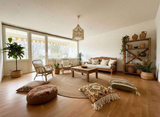 4945 Wohnzimmermöglichkeit - (KI generiert)