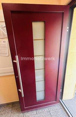 neue Eingangstür