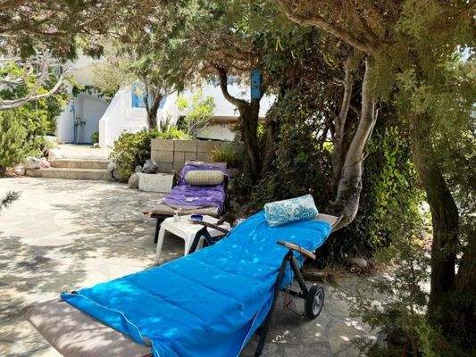 Südostkreta, Koutsounari: Haus auf zwei Ebenen mit herrlichem Meerblick zu verkaufen