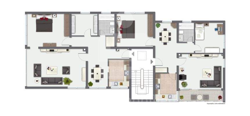 Grundriss Obergeschoss