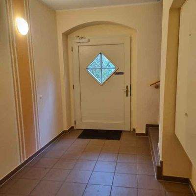 Hauseingang Rückseite