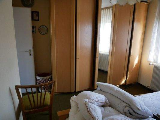 Schlafen im Obergeschoss