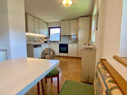 Küche im Obergeschoß