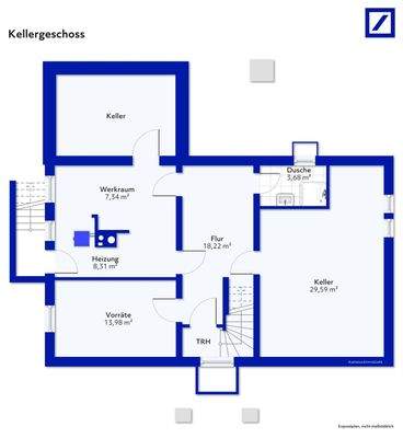 Grundriss Kellergeschoss