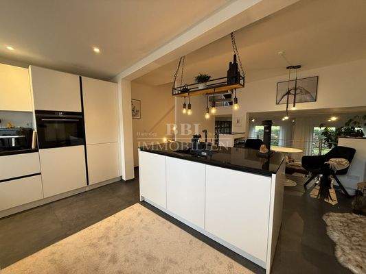 Sehr moderne Einbauküche