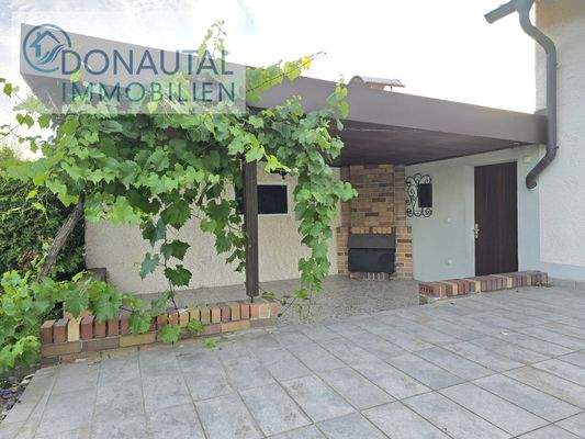 Überdachte Terrasse 