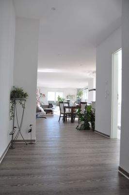 Blick ins Wohnzimmer / Esszimmer