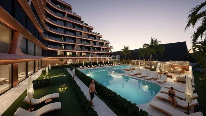 2 and 3-Bedroom Apartments with Rich Amenities in Antalya