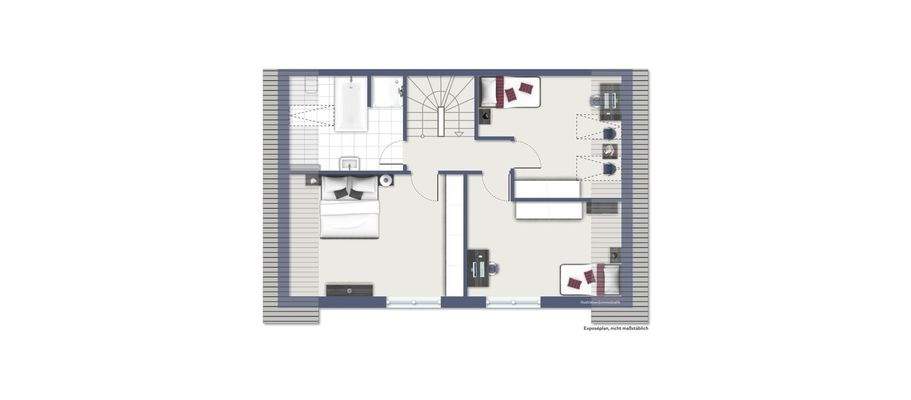 Grundriss Obergeschoss