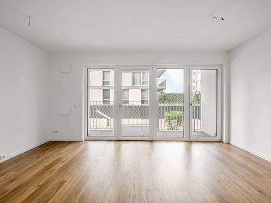 Ansicht III: Wohn- und Esszimmer