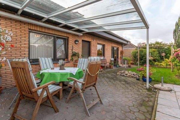 Überdachte Terrasse