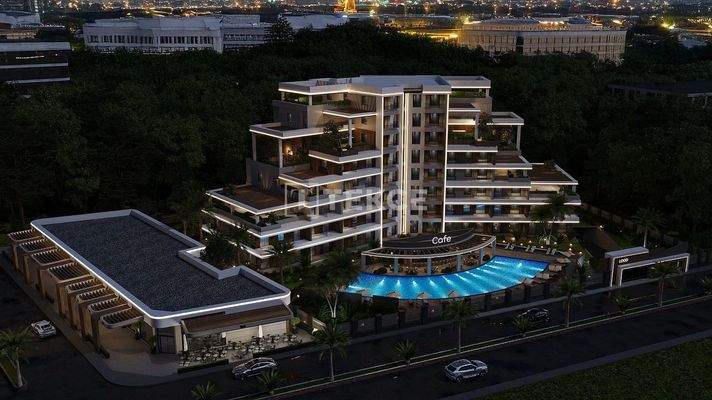 Apartments for Sale in a New Project with Pool in Altıntaş Antalya