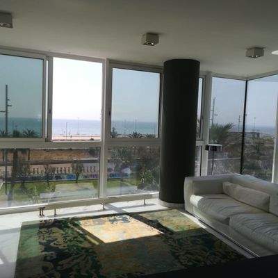 Wohnzimmer mit Ausblick