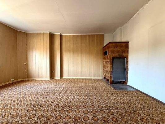 Wohnzimmer im Dachgeschoss