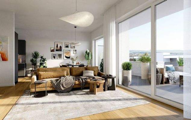 Kampus Karree II_Haus I_WHG9_Wohnzimmer