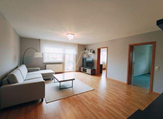 Wohnzimmer KI-generiert