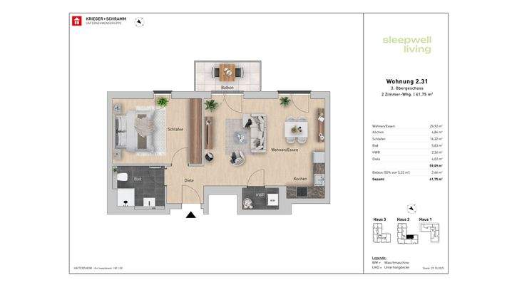 2 Zimmer - Hohe Mieternachfrage