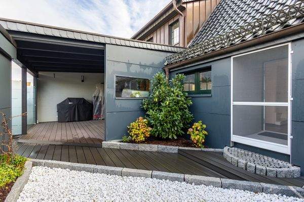 Ansicht zur Terrasse