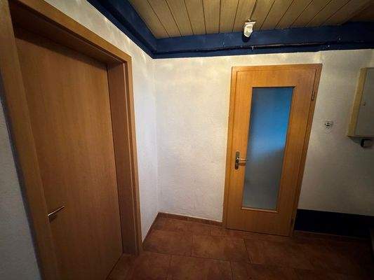 Zugang zur Wohnung vom Treppenhaus