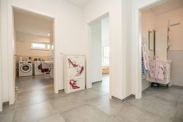 Große Türöffnungen sind sehr komfortabel