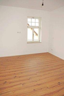 Schlafzimmer mit Fußbodenheizung