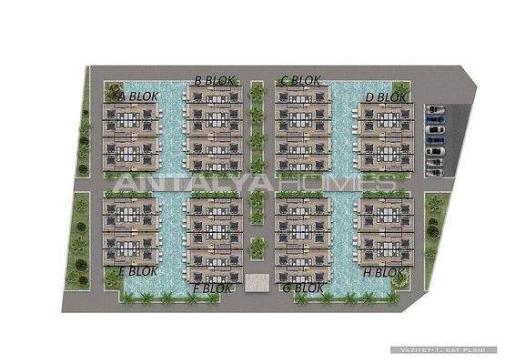 Spacious and Luxury Apartments in Tranquil Region in Konakli