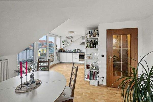 Blick Richtung Küche