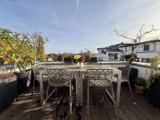 Terrasse Ostausrichtung