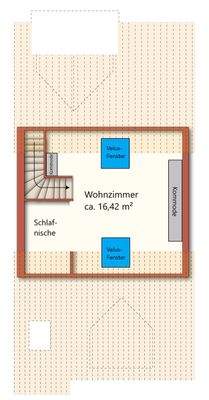 Grundriss Wohnung DG