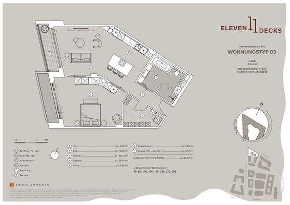 Wohnungstyp 03 - 2 Zimmer WE 19