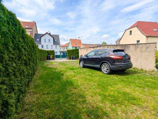 Zufahrt zum Grundstück