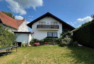 Rückseite mit Garten