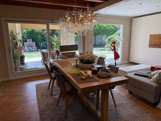 Essbereich Wohnzimmer